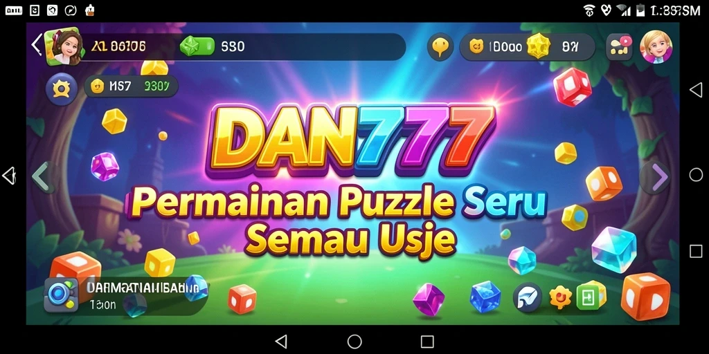 Tampilan gameplay seru dalam DAN777 yang penuh teka-teki.