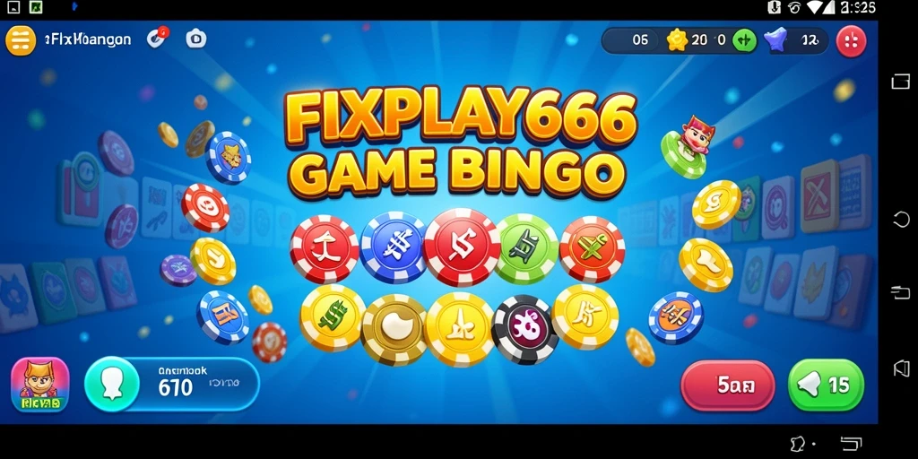 Tangkapan layar FIXPLAY666 yang menunjukkan aksi seru permainan Bingo.