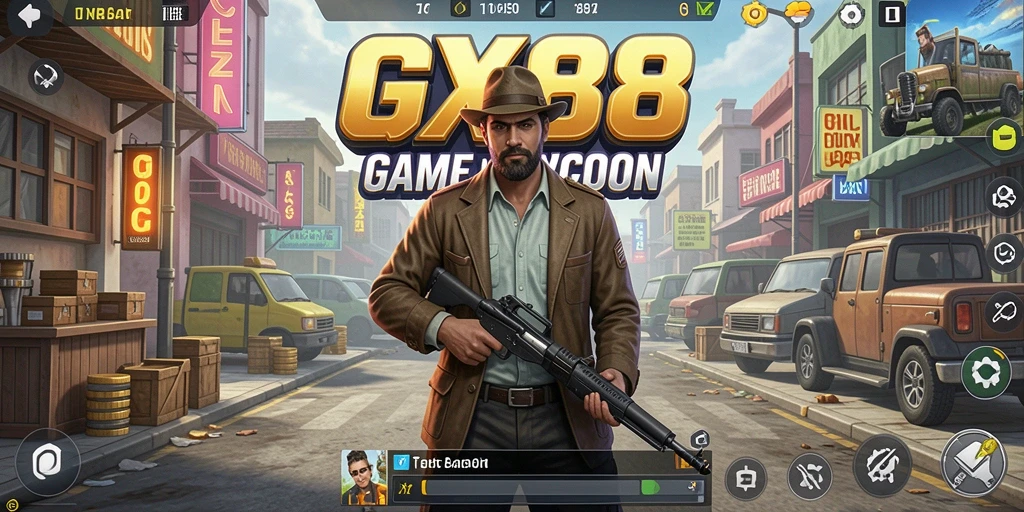 Tampilan gameplay GX88 yang menarik dan penuh strategi Tycoon.
