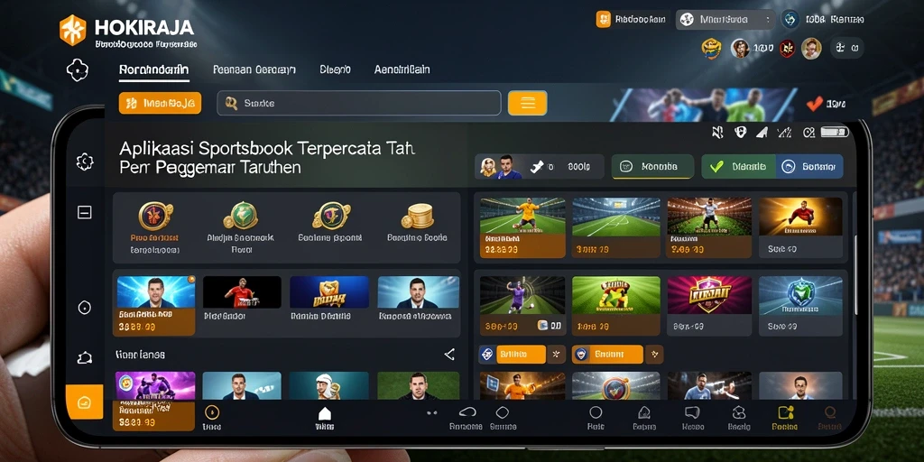 Screenshot utama HOKIRAJA menampilkan antarmuka taruhan yang menarik.