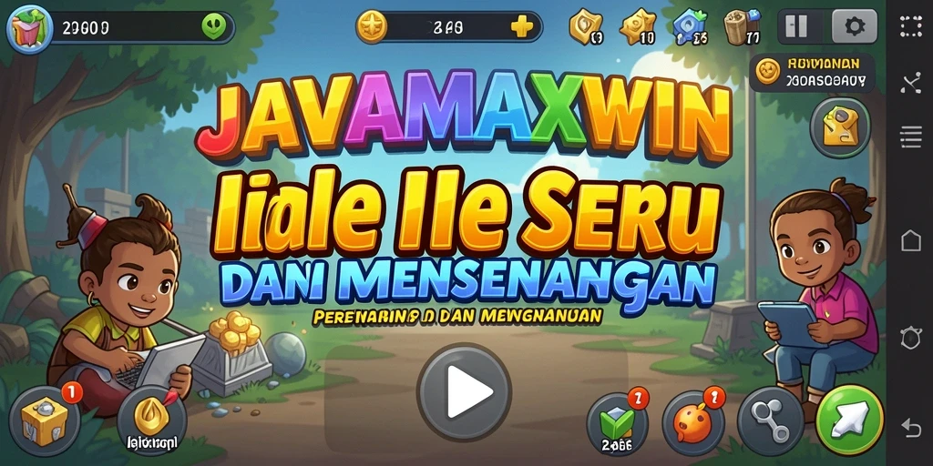 Tampilan gameplay <strong>JAVAMAXWIN</strong> yang menarik dan interaktif.