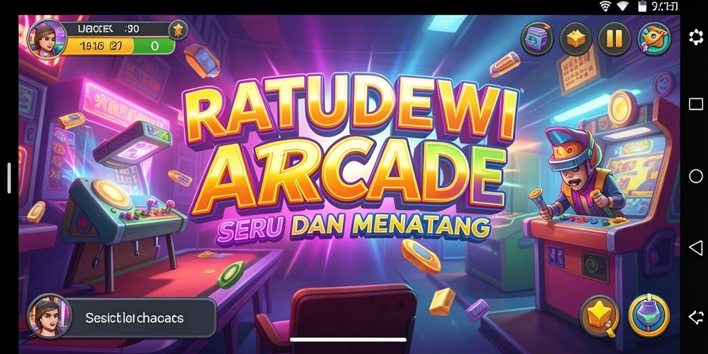 Tampilan gameplay seru dari RATUDEWI dengan tantangan menarik.